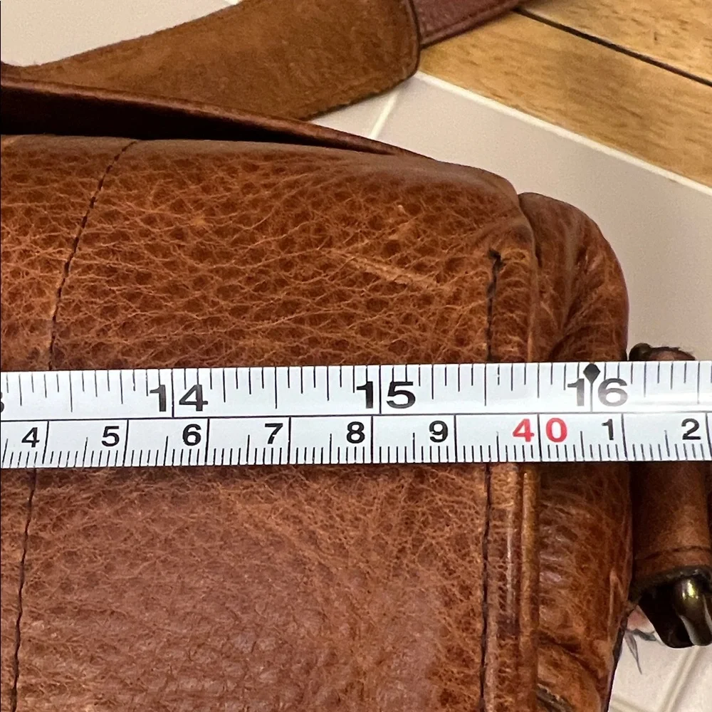 Classic Brown Leather Camera Bag
